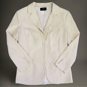 Cider Women's Elegant Off-White Blazer